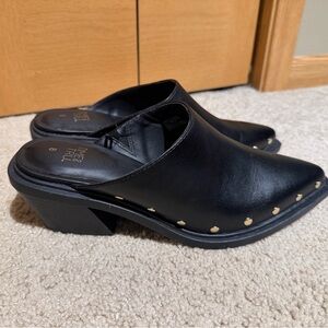 NWOT Time and Tru western boot mules